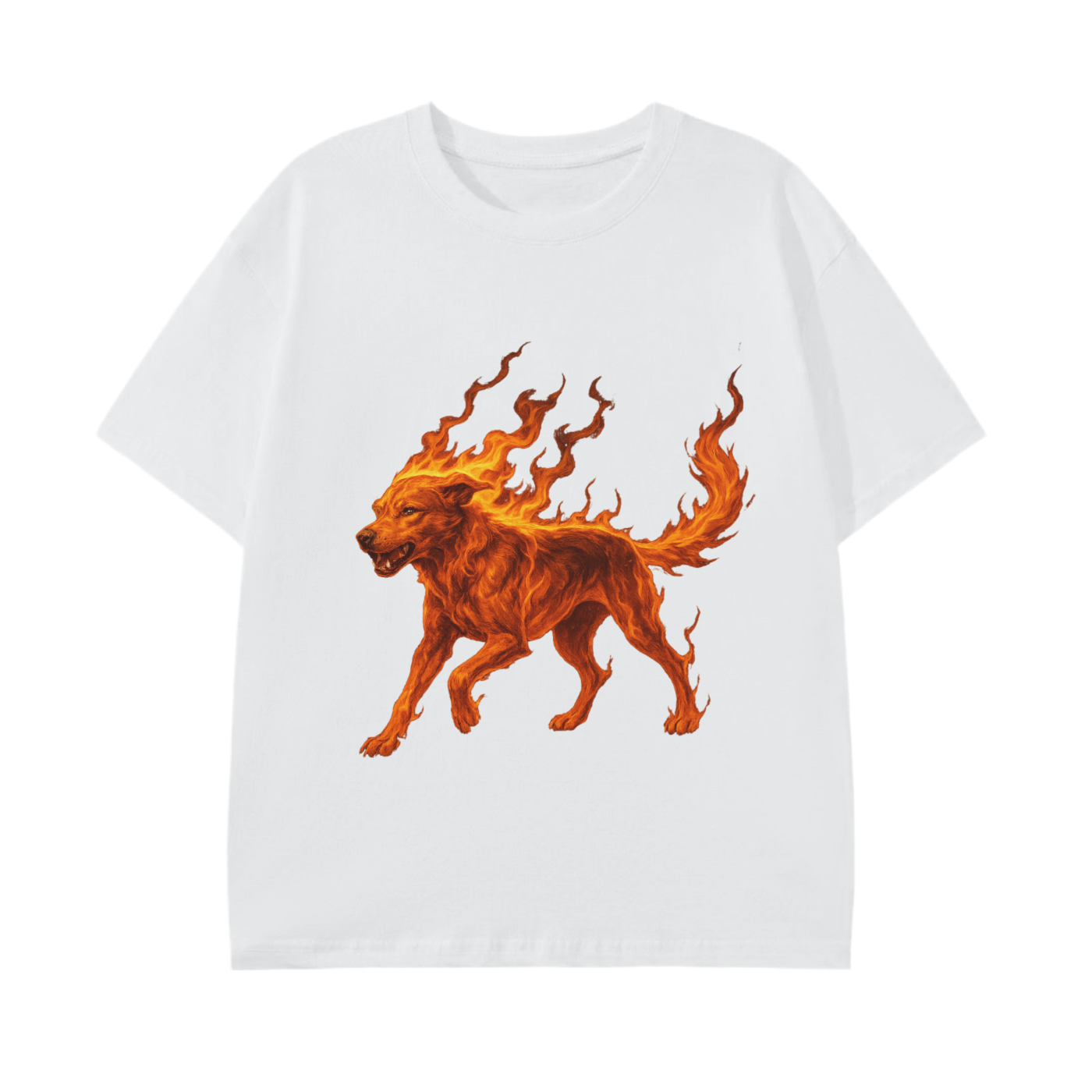 Fire Dog and Ice Cat T-Shirt